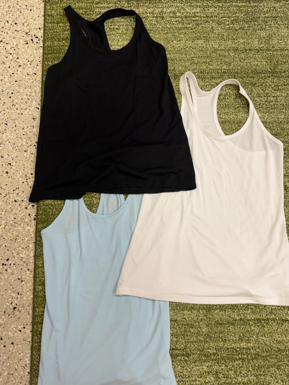 Old navy racer back tanks